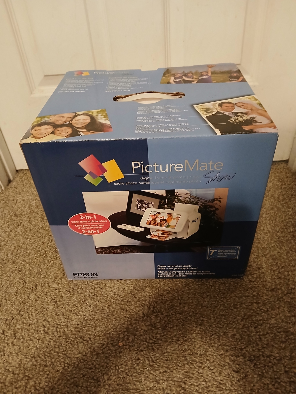 Epson Picturemate Show Pm 300 Digital Frame & Printer Brand New In Box
